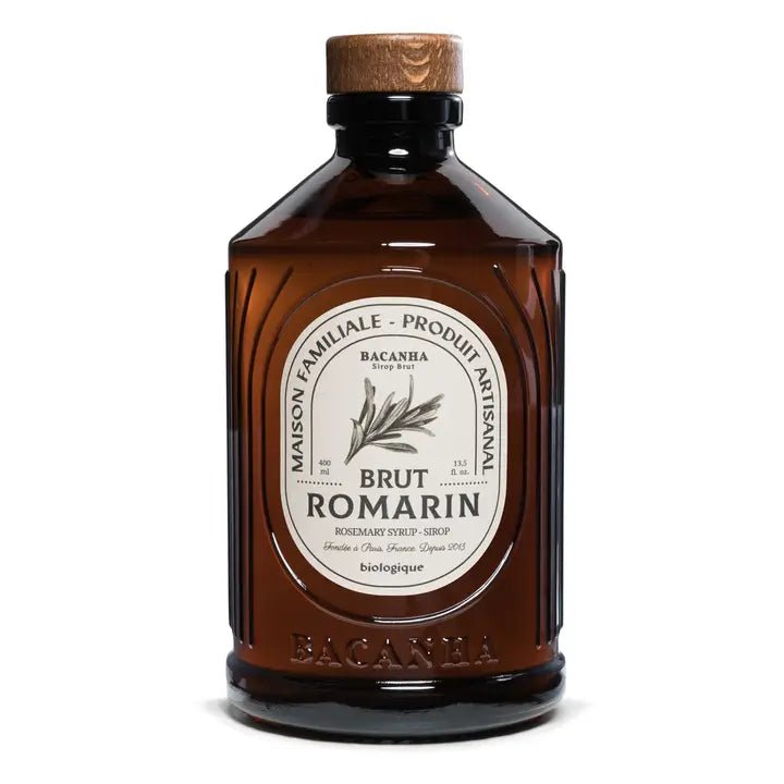 Sirop Brut Romarin - 400 ml - goobio - and - zen