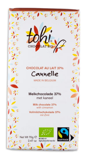 Chocolat - 37% Cacao Cannelle