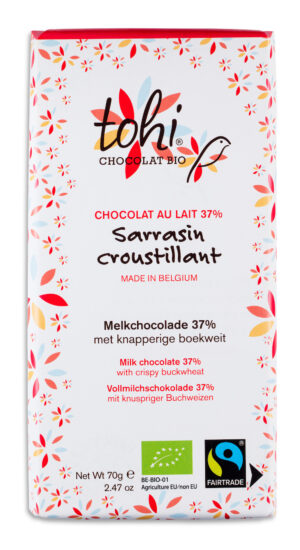 Chocolat - 37%  Cacao Sarrasin croustillant