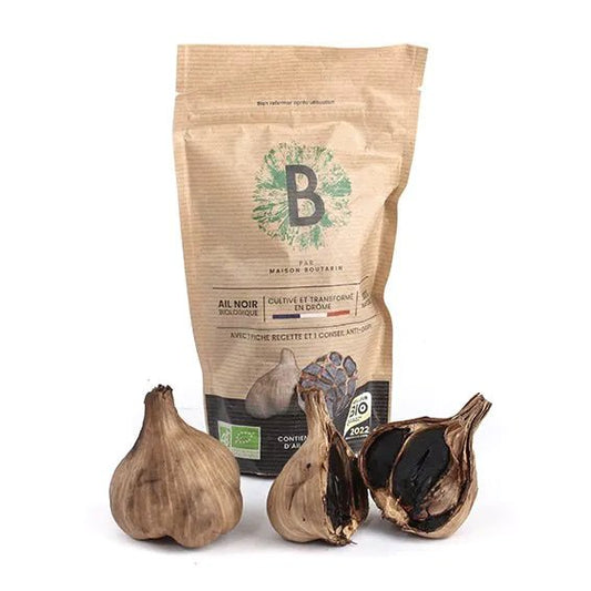 Ail Noir Bio (2 têtes) - 120 g - goobio-and-zen