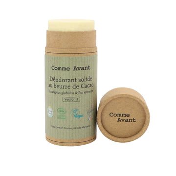 Déodorant solide au beurre de Cacao - Eucalyptus Globulus & Pin sylvestre - 50 g - goobio-and-zen