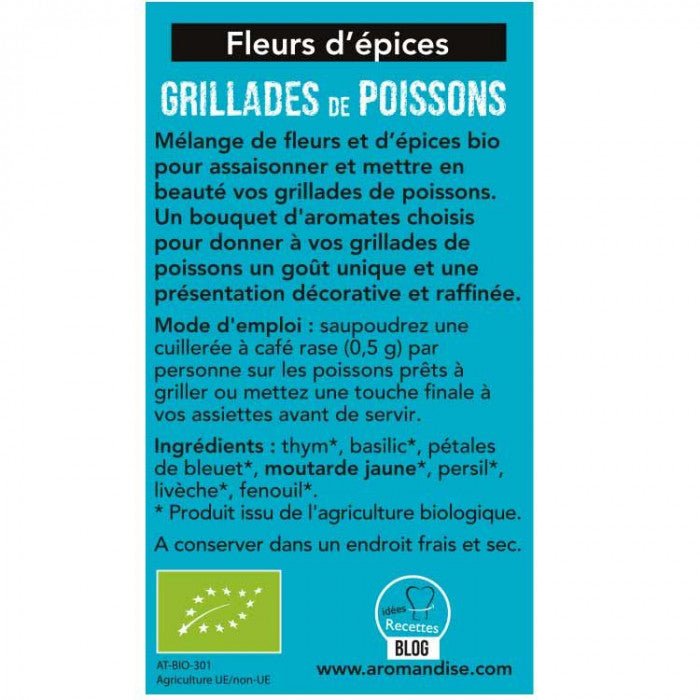 Grillades de Poissons - 25 g - goobio-and-zen