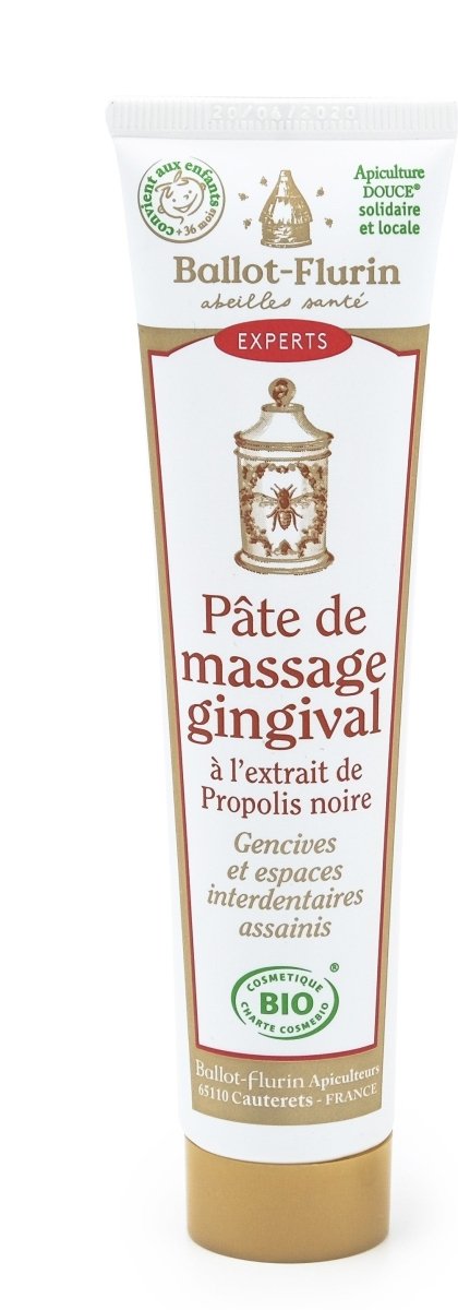 Pâte de massage gingival Ballot Flurin - goobio-and-zen