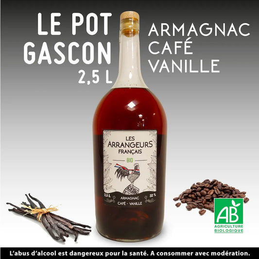 Pot Gascon - 2,5l - Armagnac Café & Vanille - goobio-and-zen