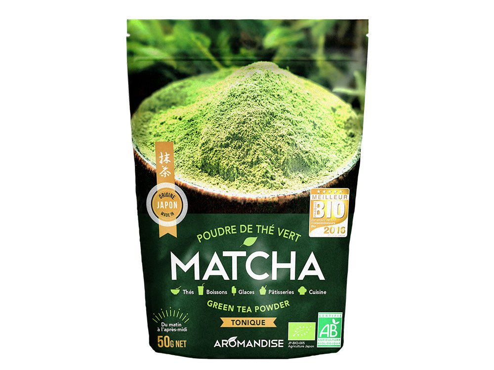 Poudre de thé vert MATCHA - goobio-and-zen