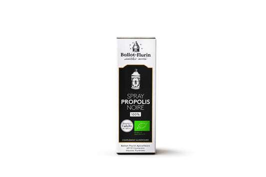 Propolis de nos terroirs : Spray à la Propolis Noire - goobio-and-zen