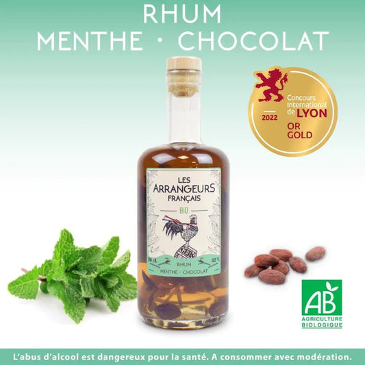 Rhum Menthe & Chocolat - 70 cl - goobio-and-zen