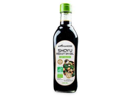 SHOYU - 25% de sel - 0,48 L - goobio-and-zen
