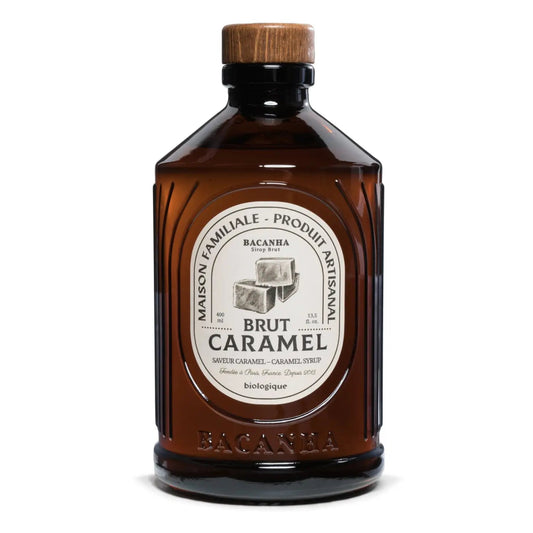Sirop Brut - Caramel biologique - 400 ml - goobio-and-zen