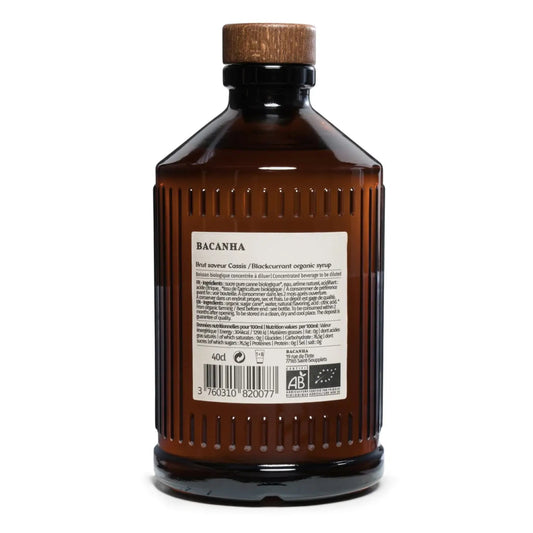 Sirop Brut - Cassis - 400 ml - goobio-and-zen